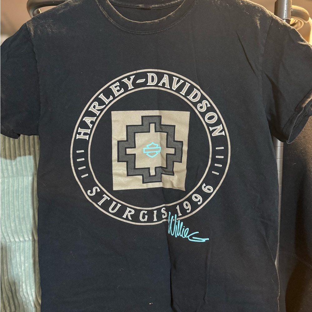 Harley-Davidson Black Graphic T-Shirt